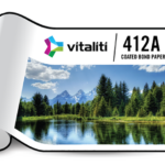 Vitaliti 412A - 24LB Coated Inkjet Matte Paper | Instant-Dry, High-Quality Prints