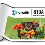 Vitaliti 810A 16 Mil Water Resistant Opaque Scrim Vinyl