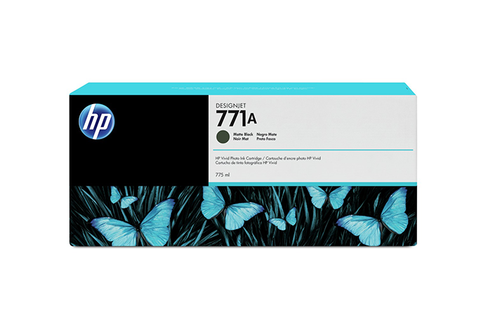 HP 771A (B6Y15A) Matte Black Ink Cartridge