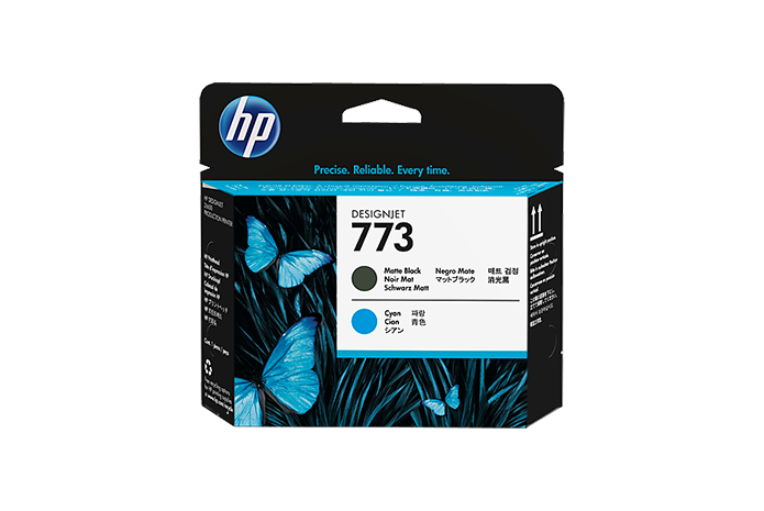 HP 773 (C1Q20A) Matte Black/Cyan DesignJet Printhead for HP DesignJet Z6600