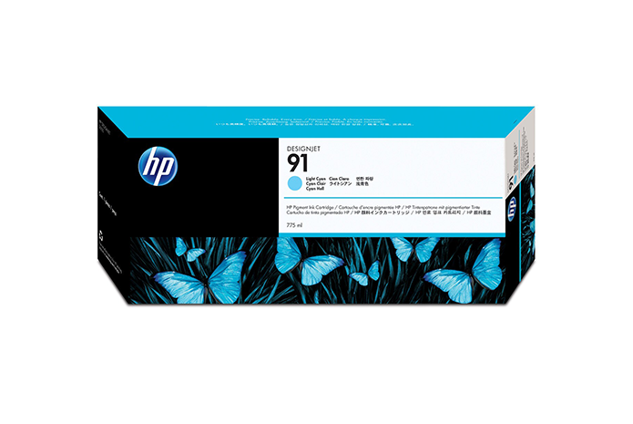 HP 91 (C9470A) Light Cyan Ink Cartridge
