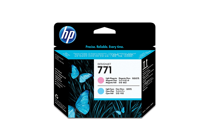 HP 771 (CE019A) Light Magenta/Light Cyan Printhead