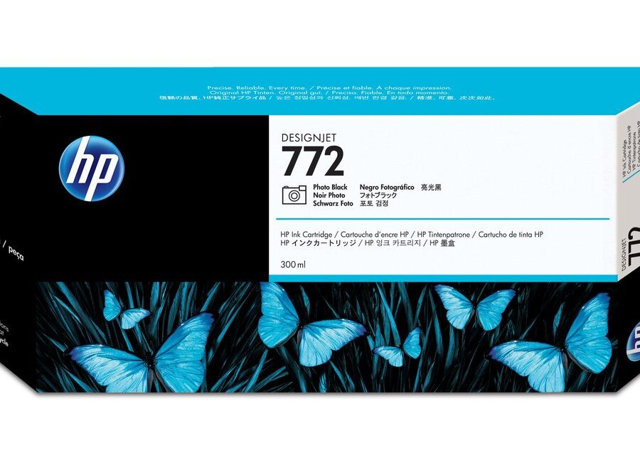 HP 772 photo black ink CN633A 300 mL cartridge