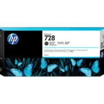 HP 728 300-ml Matte Black DesignJet Ink Cartridge F9J68A