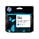 HP 744 Photo Black & Cyan DesignJet Printhead F9J86A