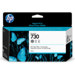 HP 730 Gray Ink Cartridge (300ml, P2V66A)