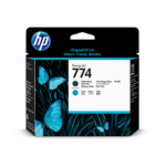 HP 774 Matte Black/Cyan DesignJet Printhead P2W01A