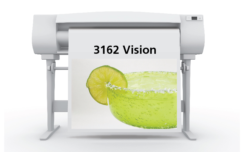 3162 Vision™ Clear Film w/Side Stripe
