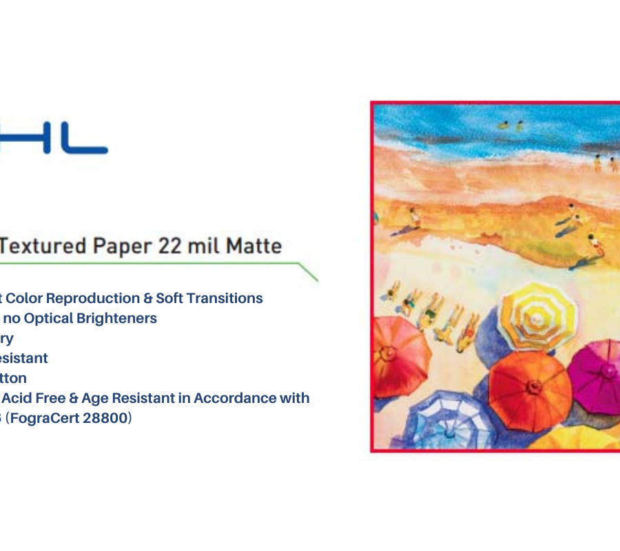 Sihl 3317 Inkjet Textured Art Paper – 250gsm Matte