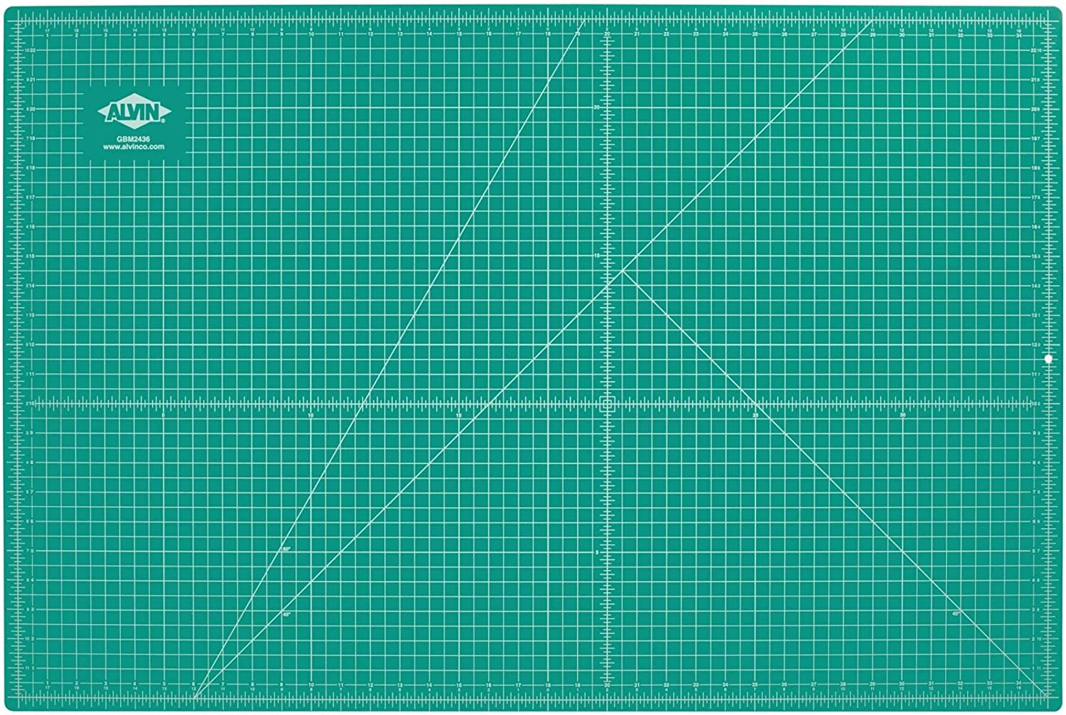 39x 78 Greenie Cutting Mat, Double Sided Self Healing Cutting