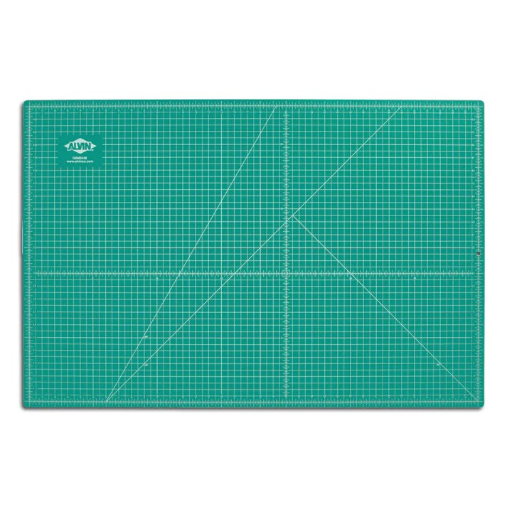 Alvin GBM2436 self healing cutting mat green black double sided 24 x 36 inches