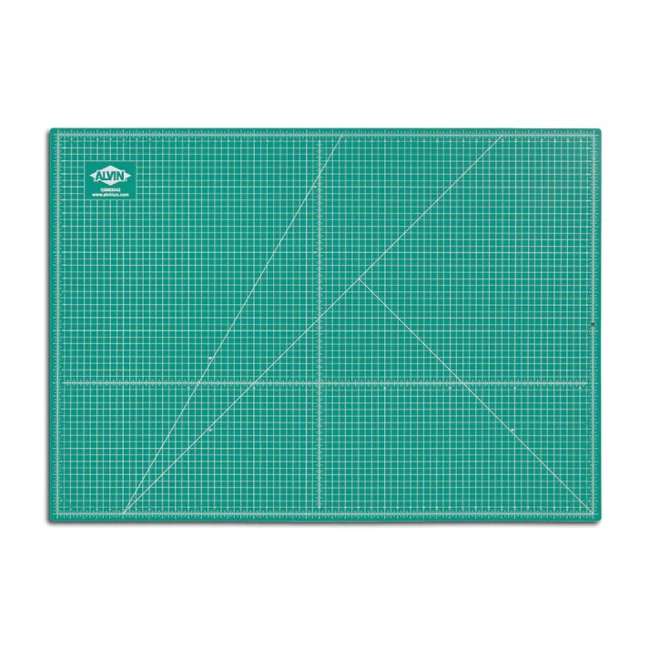 Alvin GBM3042 self healing cutting mat green black double sided 30 x 42 inches