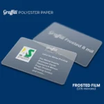 Graffiti Frosted Film 4 mil – Durable Translucent Polyester Media​