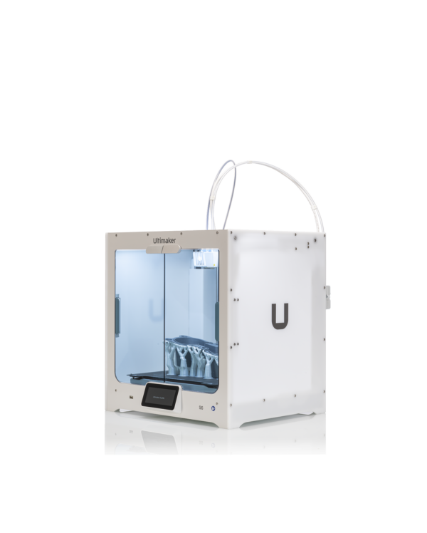 UltiMaker S6 3D printer on workbench with spools, showcasing full e-commerce product view