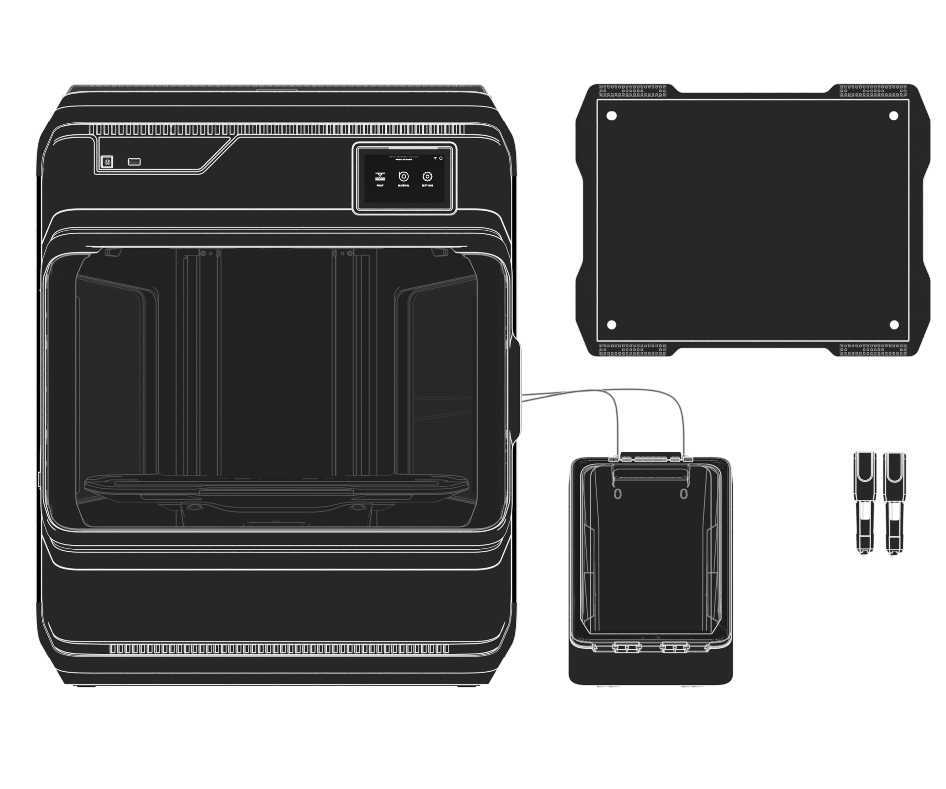 What's in the box – Method XL components included