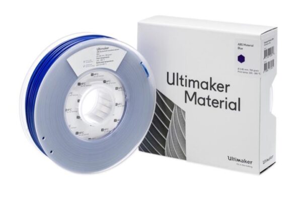 UltiMaker ABS Filament Blue spool (0.75kg, 1.65lb) for S Series 3D printers