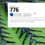 HP 776 blue ink 1XB04A Chromatic Blue 1 L cartridge