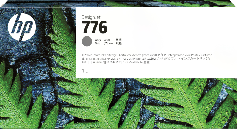HP 776 gray ink 1XB05A 1 L cartridge
