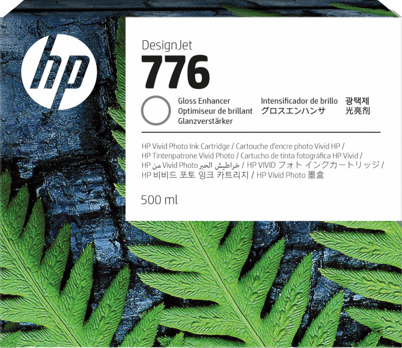 HP 776 gloss enhancer 1XB06A 500 mL cartridge