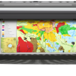 HP DesignJet Z6dr Plus 44 inch PostScript printer with V-Trimmer T8W18D